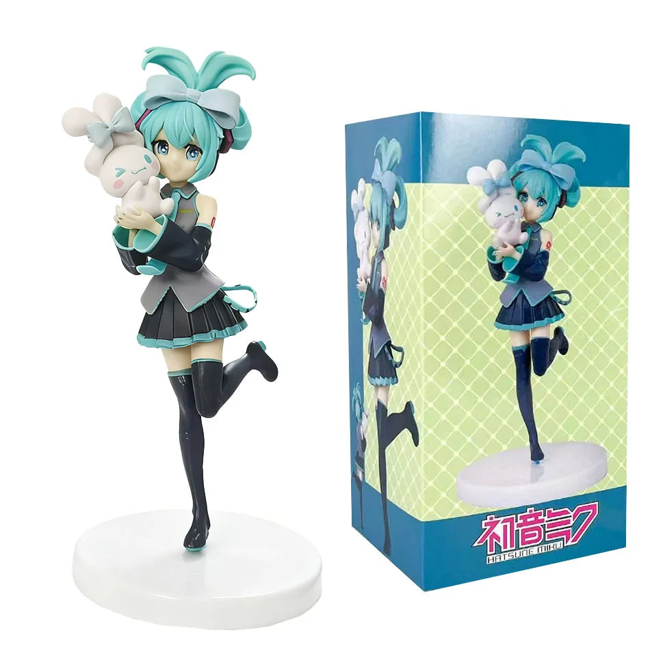 Hot Kawaii Girl Hatsune Miku Anime Figure Fashion Subclture Miku Action Figure Christmas Gift PVC Collection Model Doll Toys Beauty World Shop