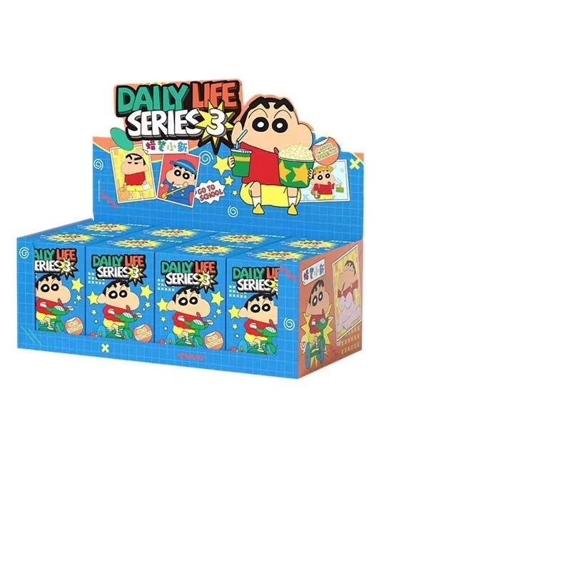 Anime Crayon Shin chan Blind Box Daily Life Series 3rd Generation Blind Box Doll Toy Series Model Handmade Ornament Toy Gift Beauty World Shop
