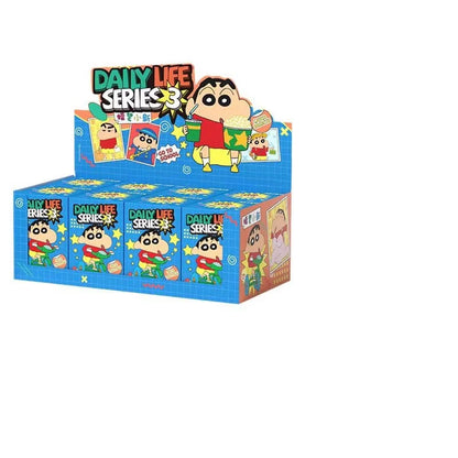 Anime Crayon Shin chan Blind Box Daily Life Series 3rd Generation Blind Box Doll Toy Series Model Handmade Ornament Toy Gift Beauty World Shop