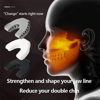 U Shape Jaw Exerciser New Facial Pop N Go Mouth Jawline Face Fitness Muscle Chew Ball Bite Breaker Training Equipment Beauty World Shop