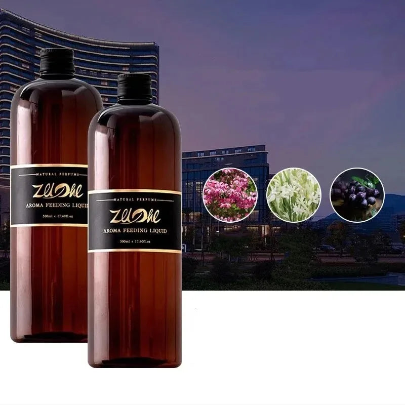 500ml Five-star Hotel Fragrance Hilton Star Hotel With Fragrance Oil Lasting Fragrance Natural Fresh Perfume Deodorise Fragrance Beauty World Shop