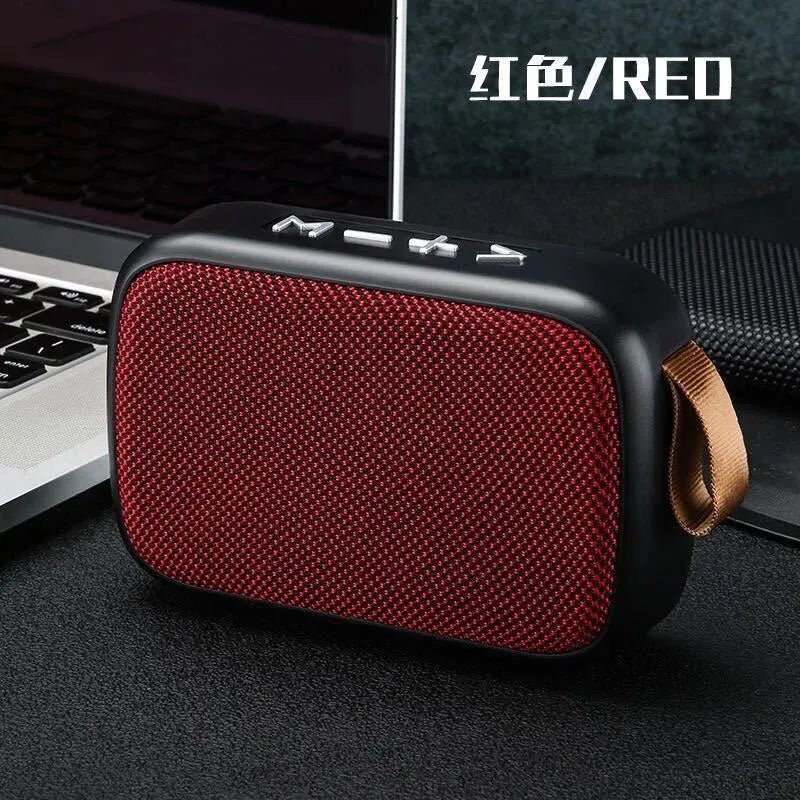 New Wireless  Speaker Outdoor Portable Subwoofer Mini Speaker Home Cloth Card Speaker Beauty World Shop