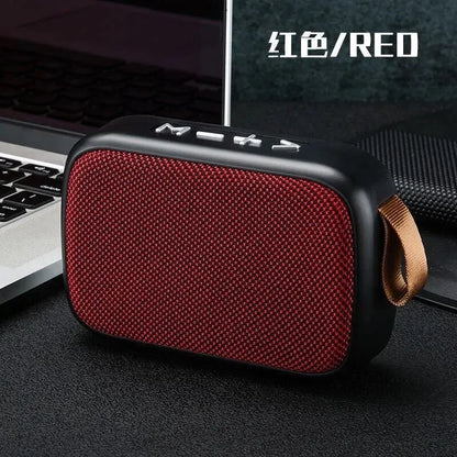 New Wireless  Speaker Outdoor Portable Subwoofer Mini Speaker Home Cloth Card Speaker Beauty World Shop