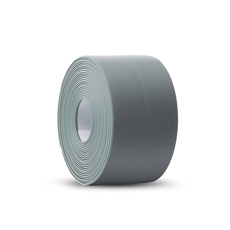 3.2M Bath Caulk Tape Self Adhesive PVC Oil-Proof Kitchen Sink Edge Corner Wall Sticker Waterproof Toilet Sealing Strip Tape Beauty World Shop