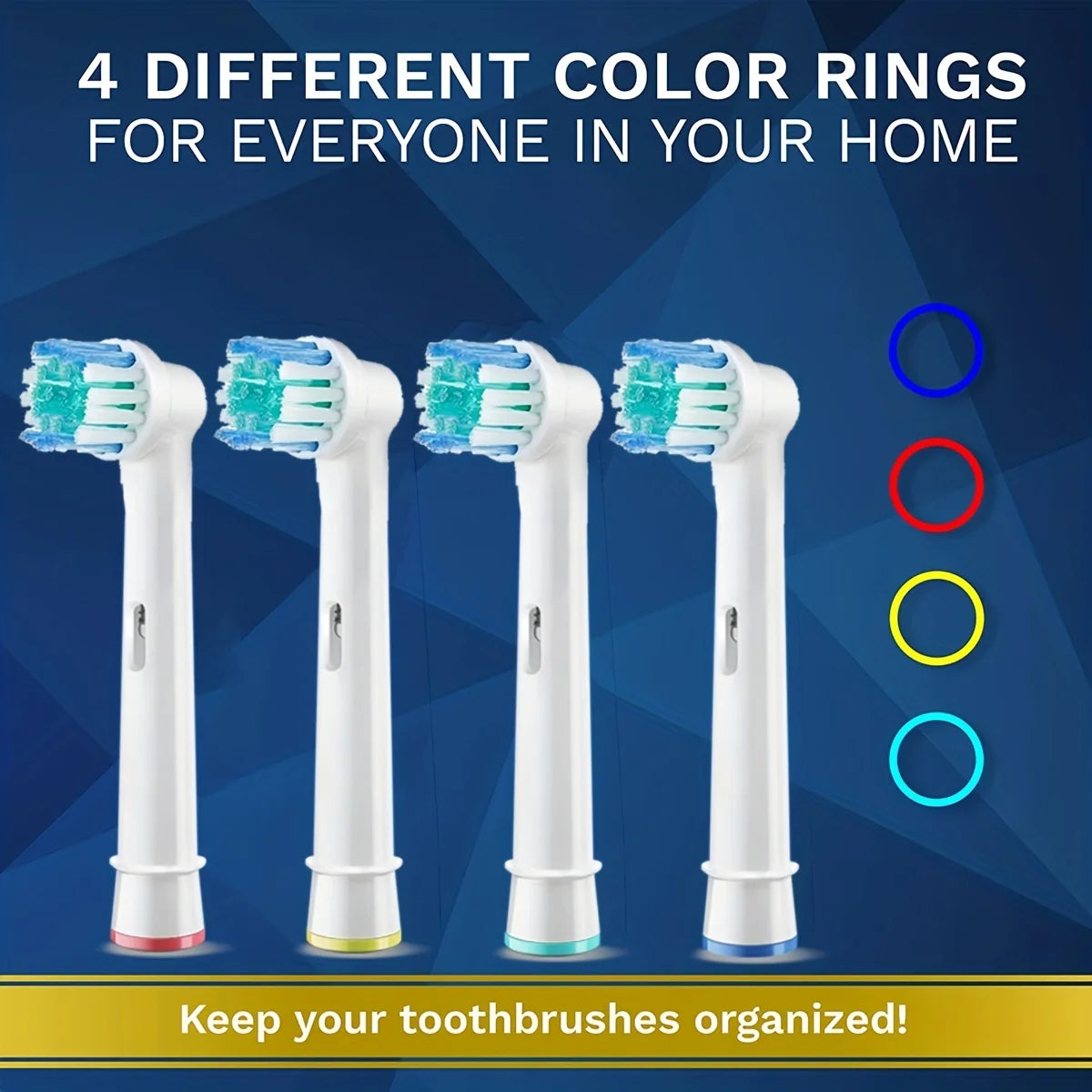 Compatible with Oral B electric toothbrush head p2/4000/3757/d12/3766 Braun replacement head universal Beauty World Shop