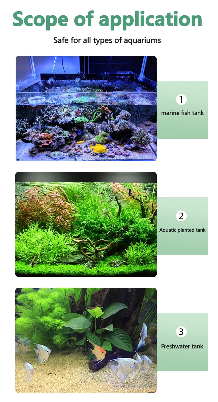 1pc Aquarium Thermometer 3D Digital LED Electronic Fish Tank Temperature Fish Turtle Temp Meter Aquarium Decoration Beauty World Shop