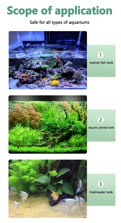 1pc Aquarium Thermometer 3D Digital LED Electronic Fish Tank Temperature Fish Turtle Temp Meter Aquarium Decoration Beauty World Shop