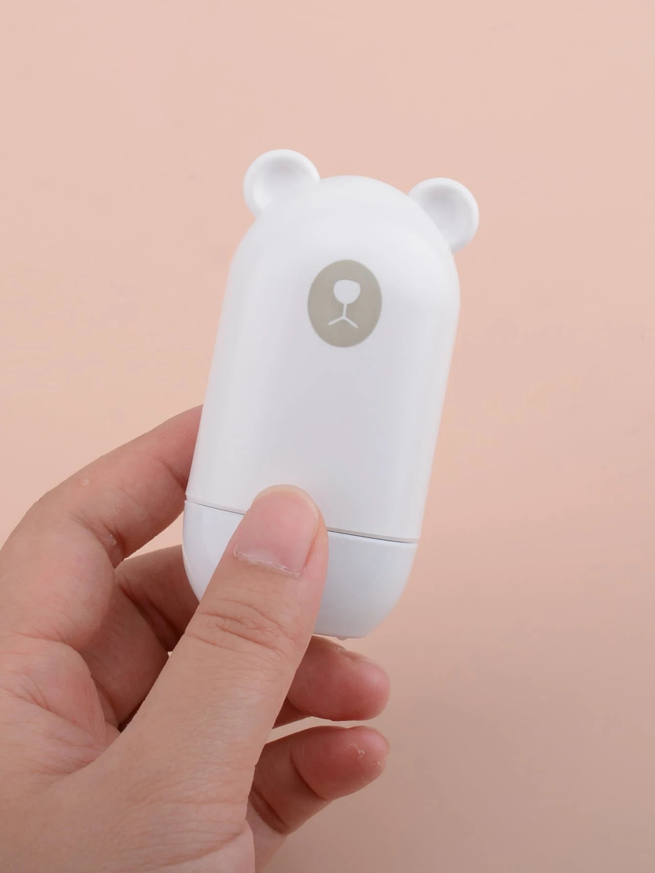 1 Cute Bear Shaped Roller Stamp, Study Notebook Typos Cover Graffiti Fashion Stamp, Personal Privacy Graffiti Daily Necessities Beauty World Shop