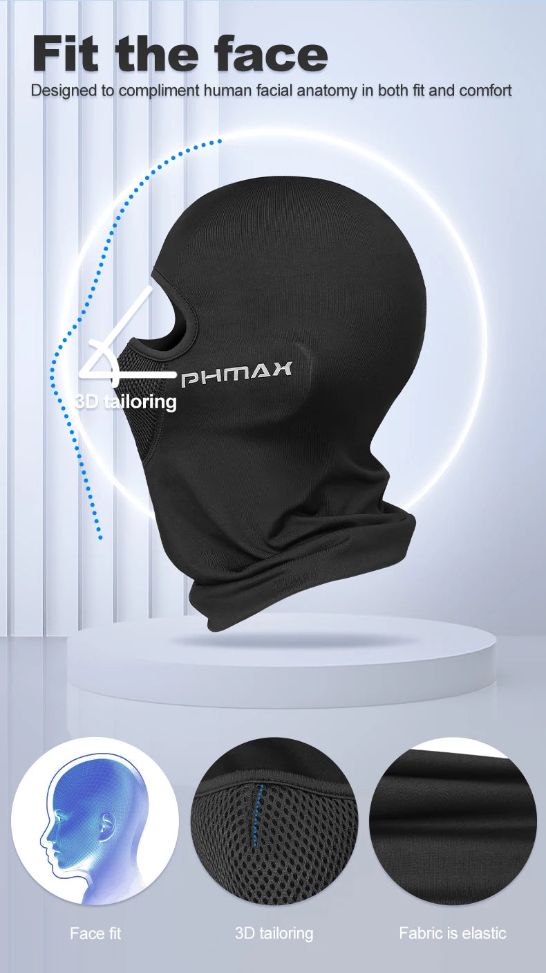 PHMAX Motorcycle Riding Mask Wind Protection And Warmth Breathable Full Face Mask Balaclava Hat Scarf Hood Moto Biker Wind Cap Beauty World Shop