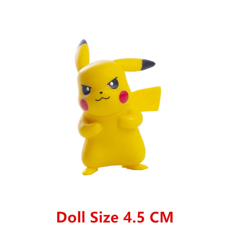 Pokemon Anime Figure Pikachu Eevee Charizard Mewtwo Cartoons Figure Collection Model Pocket Monster Action Toys Kids Birthday Gi Beauty World Shop