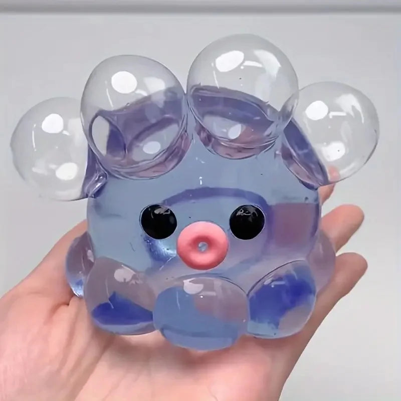 Homemade Bubble Octopus Squeeze Toy for Relax Fun Party & Birthday Gift Slow Rebound TPR Material Interactive Sensory Game Toys Beauty World Shop