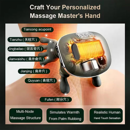 2026 Bionic Neck Shoulder Massager N7 Kneading Massager Shawl 3-Level Modes Neck Cervical Waist Leg Body Muscles Massage Pillow Beauty World Shop
