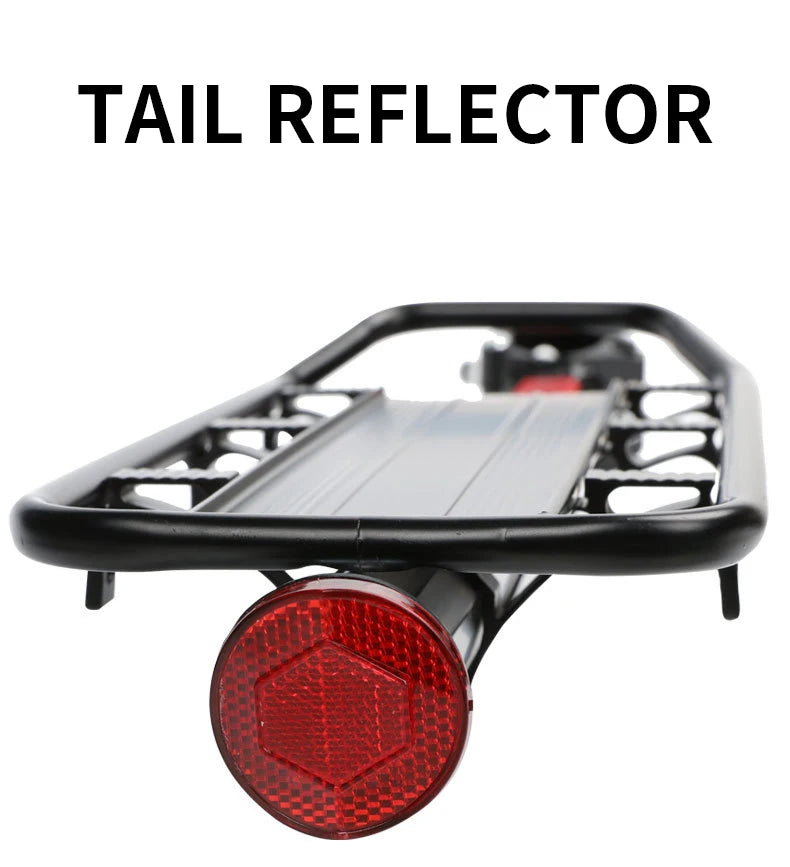 Mountain Bike Carrier With Reflective Plate Riding Equipment Quick Disassembly Aluminum Alloy Bicycle Rear Shelf Bicycle Parts Beauty World Shop