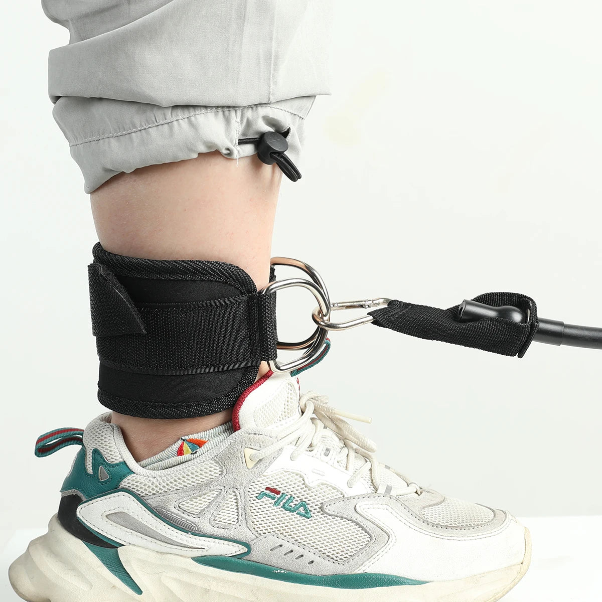 Fitness Ankle Straps Adjustable D-Ring Support Cuffs Gym Leg Strength Workouts Pulley With Buckle Sports Guard Safety Abductors Beauty World Shop