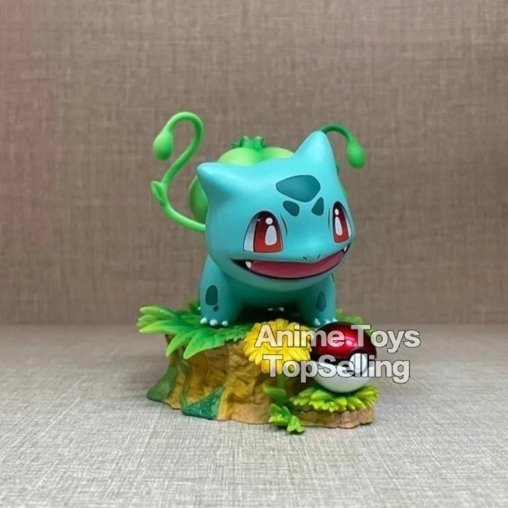 10cm/3.94in Anime Pokemon Figure Bulbasaur Action Figures Pvc Collection Model Toys for Children Gifts Beauty World Shop