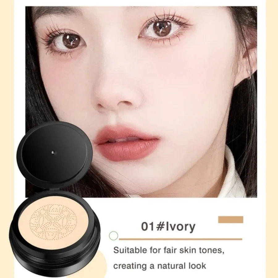 Snail Collagen BB Cream Mushroom Head Air Cushion CC Cream Face Concealer Brightening Moisturizing Foundation Cream Waterproof Beauty World Shop