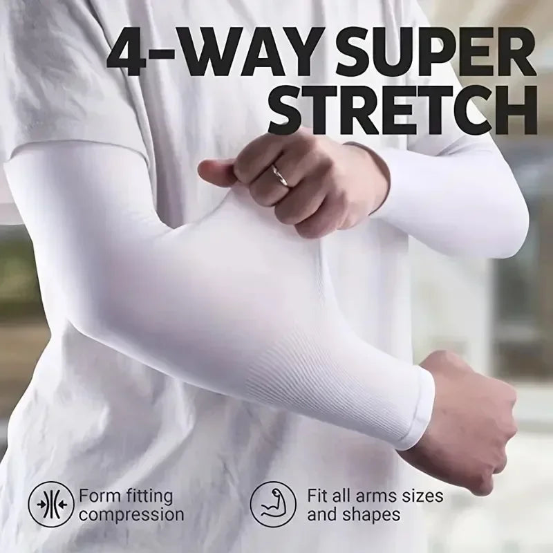 3 Pair of Breathable Sun Protection Sleeves - Breathable & UV Protective Gear for Sports, Driving, & Outdoor Adventures Beauty World Shop