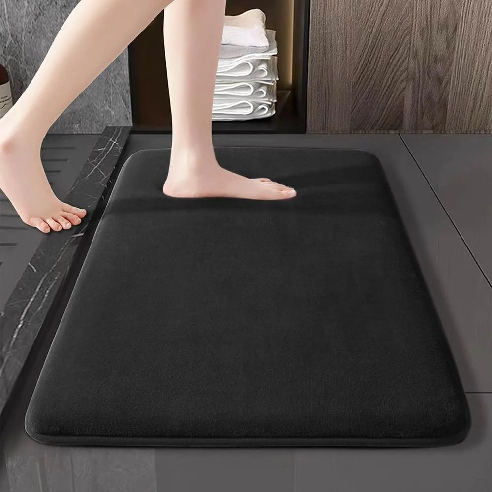 Super absorbent floor mat, super absorbent bath mat, super anti slip coral velvet bathroom floor mat, door mat Beauty World Shop
