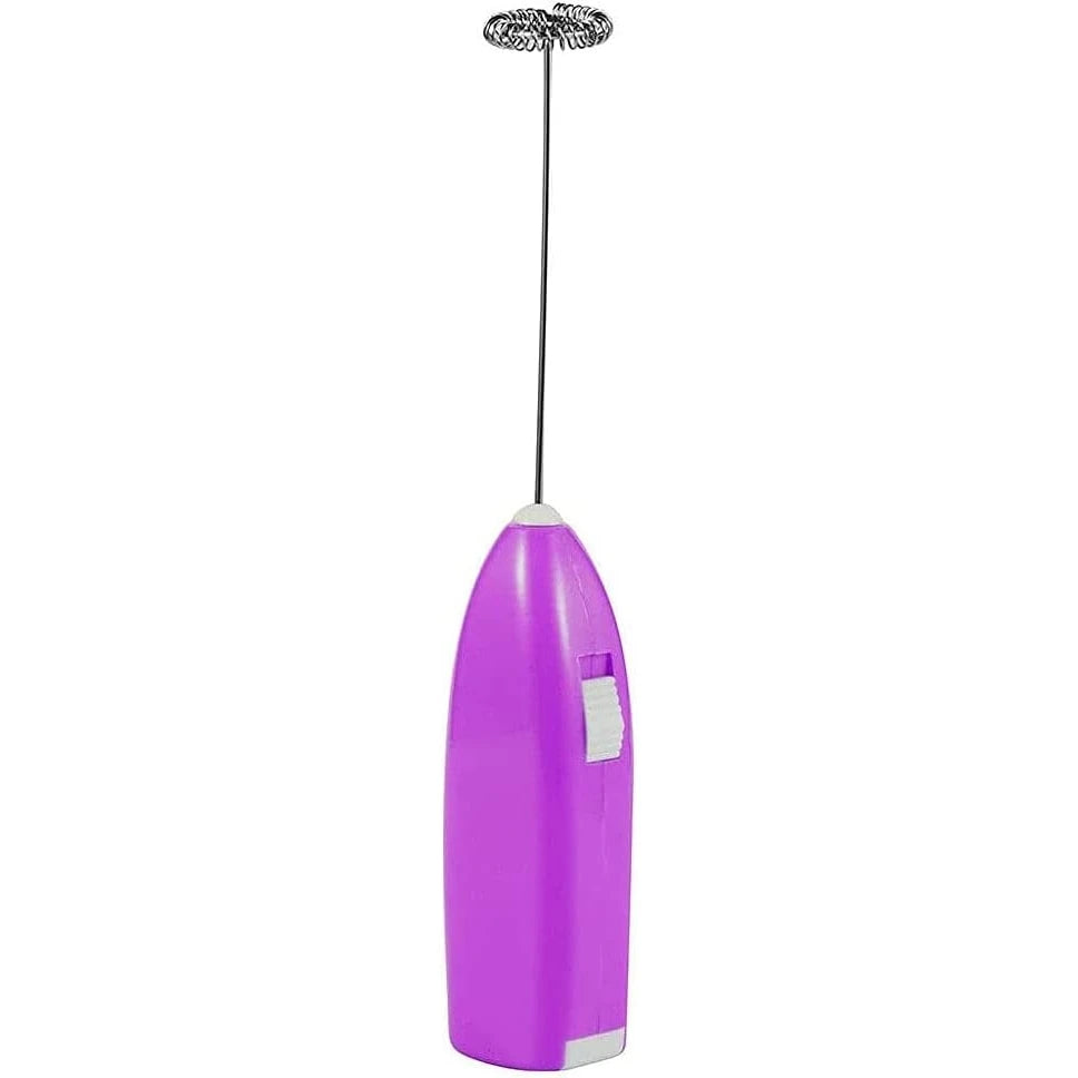 Handheld Electric Egg Beater Mini Battery Powered Milk Frother Coffee Drink Mixer Milk Foamer Kitchen Tools Beauty World Shop