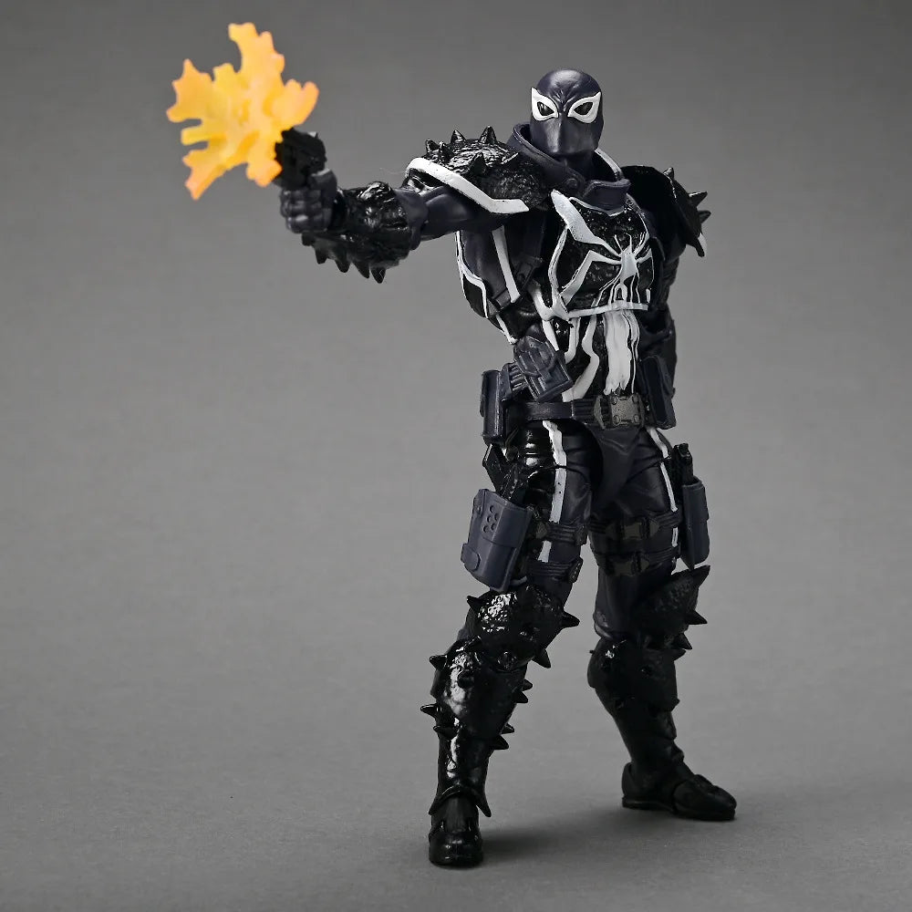 Amazing Yamaguchi Marvel Venom Agent series KO Articulated Action Figure Model Kit Desktop Ornament Collectible statue Toys Gift Beauty World Shop