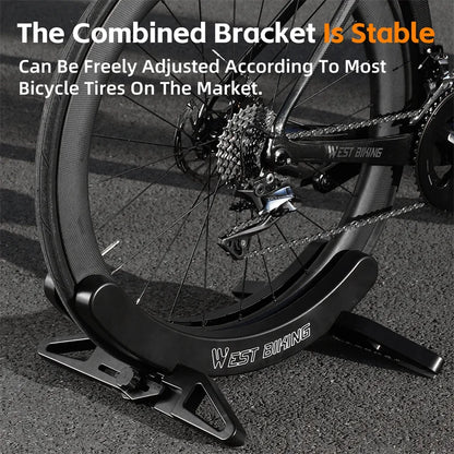 WEST BIKING Adjustable Bicycle Parking Rack MTB Road Bike Indoor Garage Storage Stand Bike Repair Stand Cycling Accessories Beauty World Shop