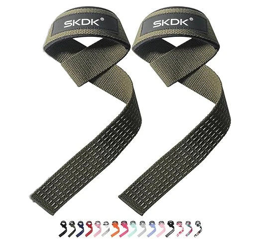 2PC/4PC/3PAIR Weightlifting Straps Anti-Slip Silicone Lifting Wrist Straps Strength Training Deadlifts Crossfit Hand Grips Wrist Beauty World Shop