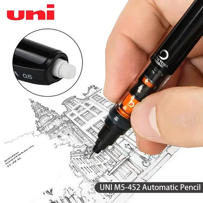 UNI KURUTOGA Mechanical Pencil M5-452 Creative Writing Continuous Sketch 0.5mm Lead Automatic Rotating Mechanical Pencil Beauty World Shop