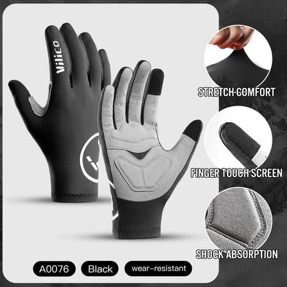 1 Pair Breaking Wind Cycling Gloves Anti-slip Bicycle Mittens Racing Road Bike Glove MTB Biciclet Guantes Ciclismo Beauty World Shop