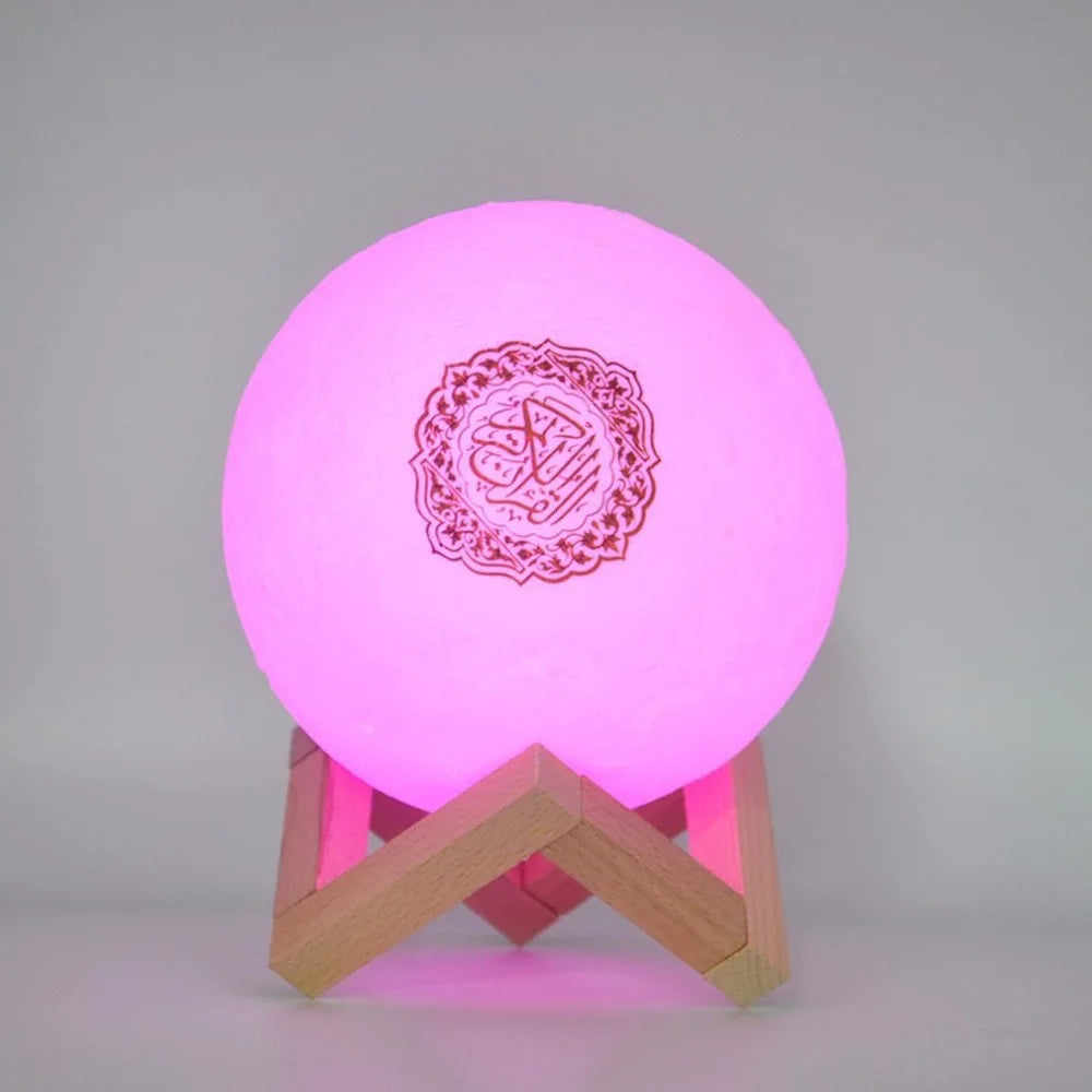 Holy Mini Bright Muslim Night Light Quran Lamp Box Koran Gift Azan Wireless Bluetooth Speaker Sound Portable Blutooth Music Home