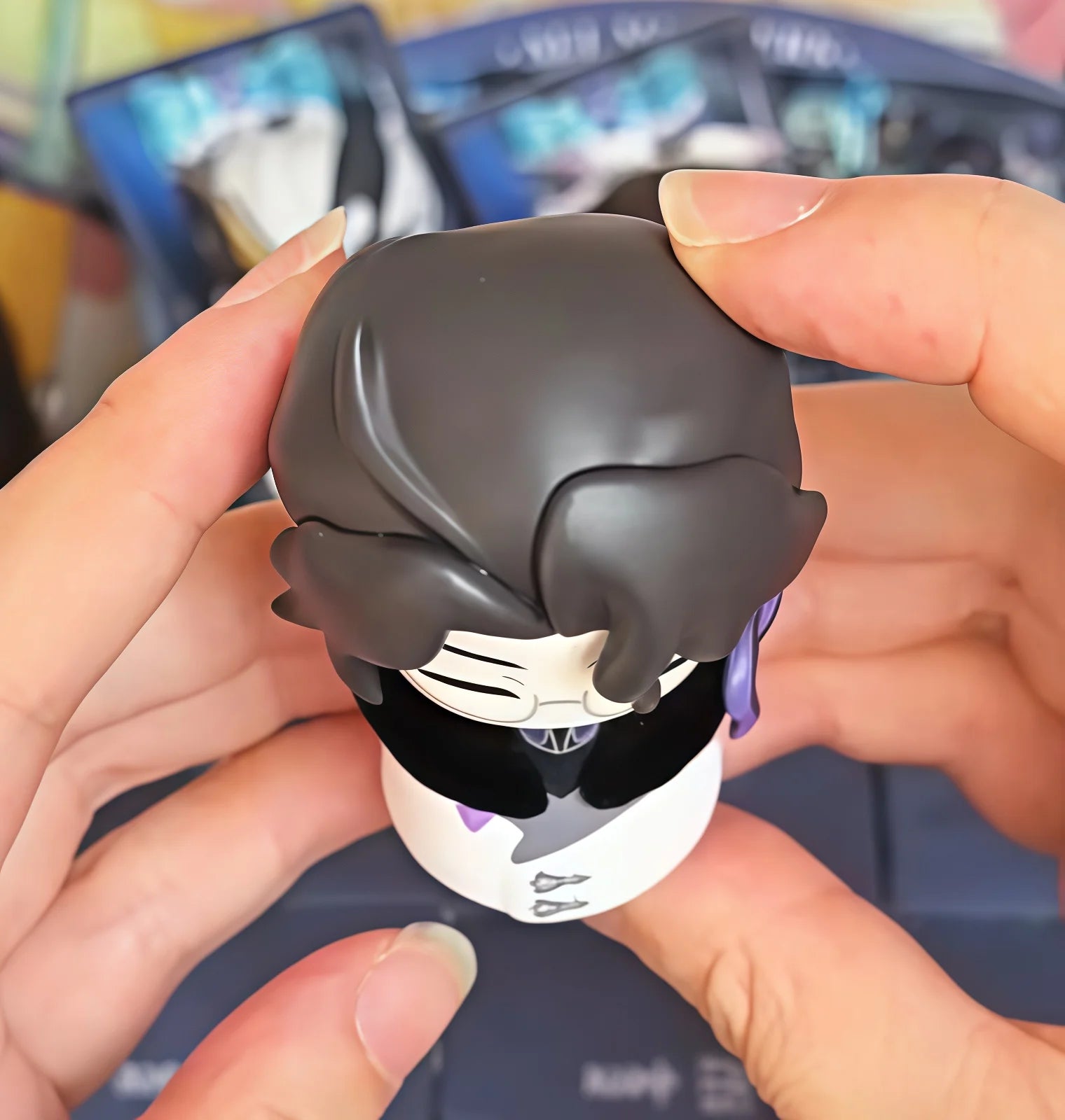 Mihoyo Genshin Impact Fatui Harbinger Q Version Series Blind Box Desktop Mini Doll Model Toys Trend Decoration Surprise Gifts Beauty World Shop