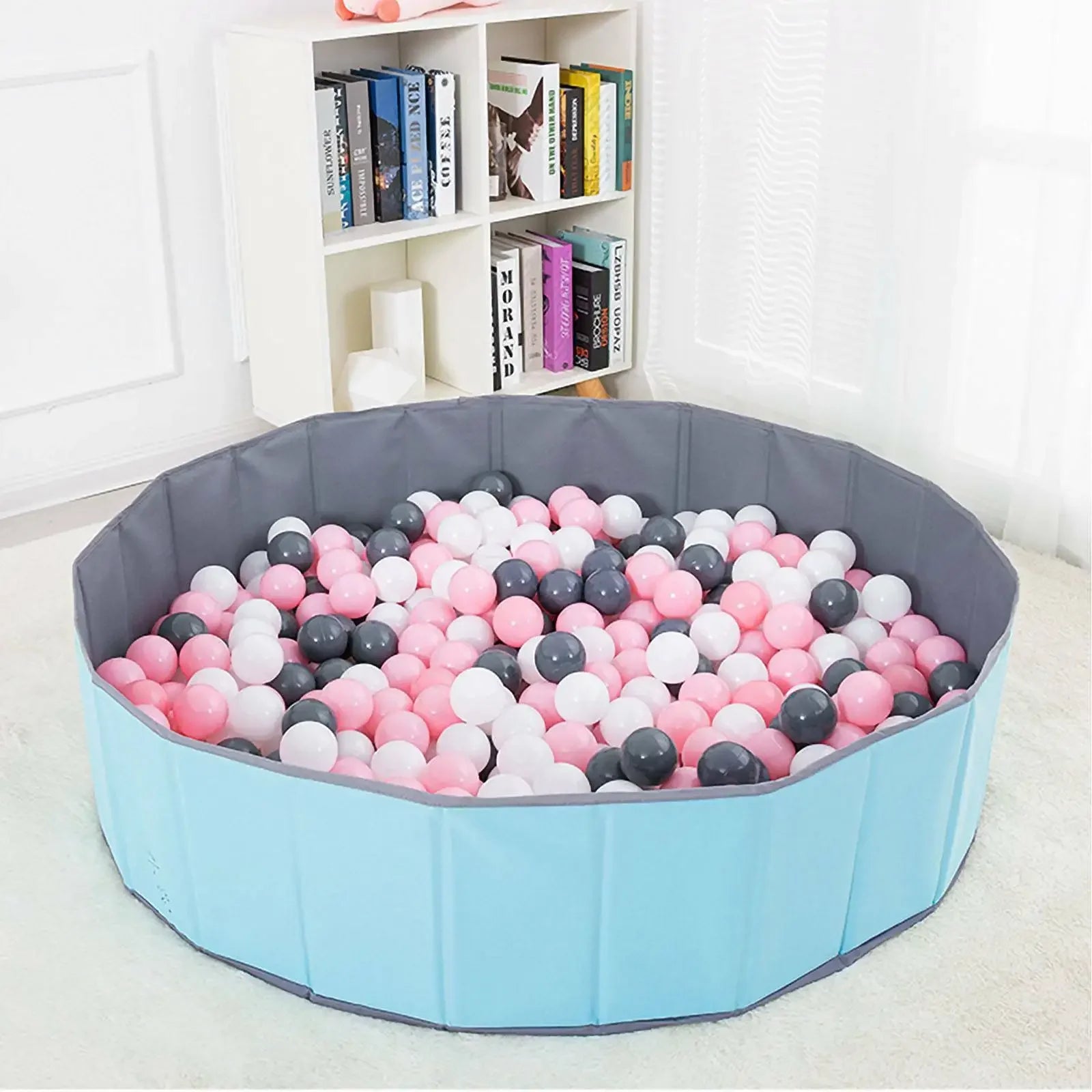 80*26cm Ball Pits for Kids Toddlers Babies , Oxford Cloth Portable & Foldable Ball Pool Indoor Outdoor (Balls Not Included) Beauty World Shop