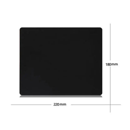 Mouse Pad Gaming Esports Mouse Pad Universal Desktop And Laptop Computer Simple And Pure Black Office Rubber Small Anti Slip Pad Beauty World Shop
