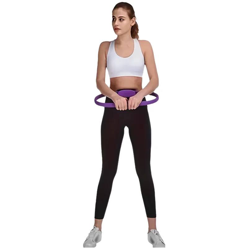 1Pcs Brand New Yoga Fitness Ring Circle Pilates Women Girl Exercise Home Resistance Elasticity Gym Workout Accessories Beauty World Shop