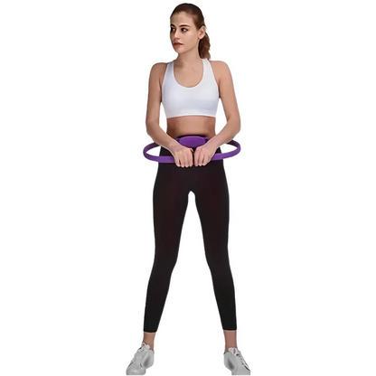 1Pcs Brand New Yoga Fitness Ring Circle Pilates Women Girl Exercise Home Resistance Elasticity Gym Workout Accessories Beauty World Shop