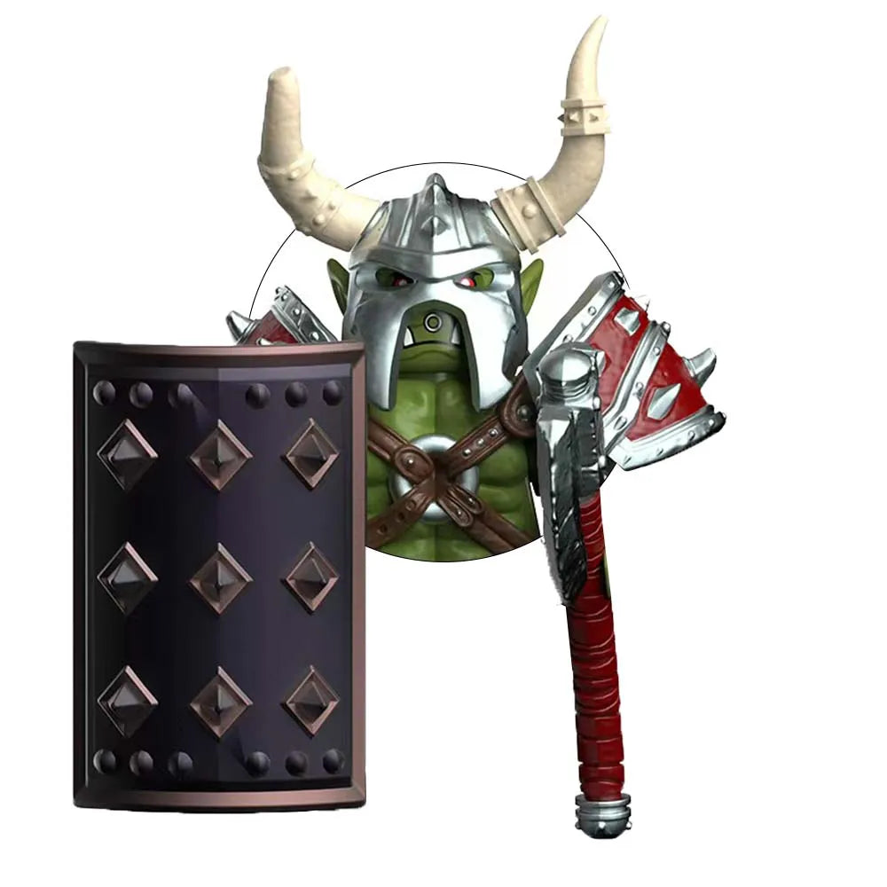 DT8905 Medieval Orcs Model Bricks Mini Compatible Assembly Action Figures Puzzle Cartoon Building Blocks Toy Birthday Gifts ﻿ Beauty World Shop
