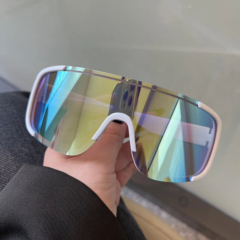 New Y2K Style Cycling Sunglasses Windproof Glasses for Men Women Retro-Reflective Sheeting Lens Road Riding Sport Glasses Beauty World Shop