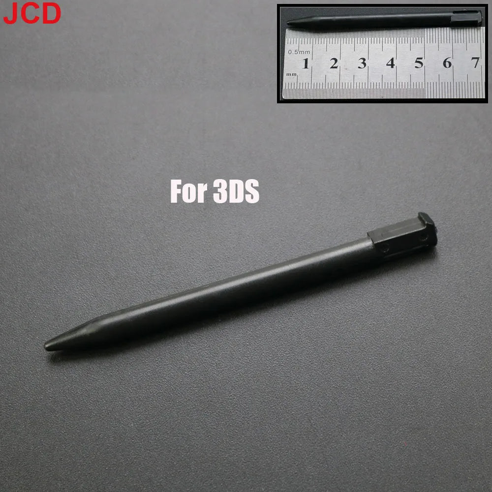 1pcs Black Plastic Stylus Touch Screen Metal Telescopic Stylus Pen For 2DS 3DS New 2DS LL XL New 3DS XL LL For NDSL NDSi NDS Wii Beauty World Shop