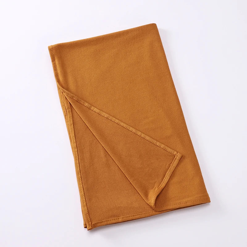 Good Stitch Stretchy Jersey Scarf Jersey Hijab Instant Hijab Plain Muslim Shawls Supplier Turban HeadWraps Foulard Femme Beauty World Shop