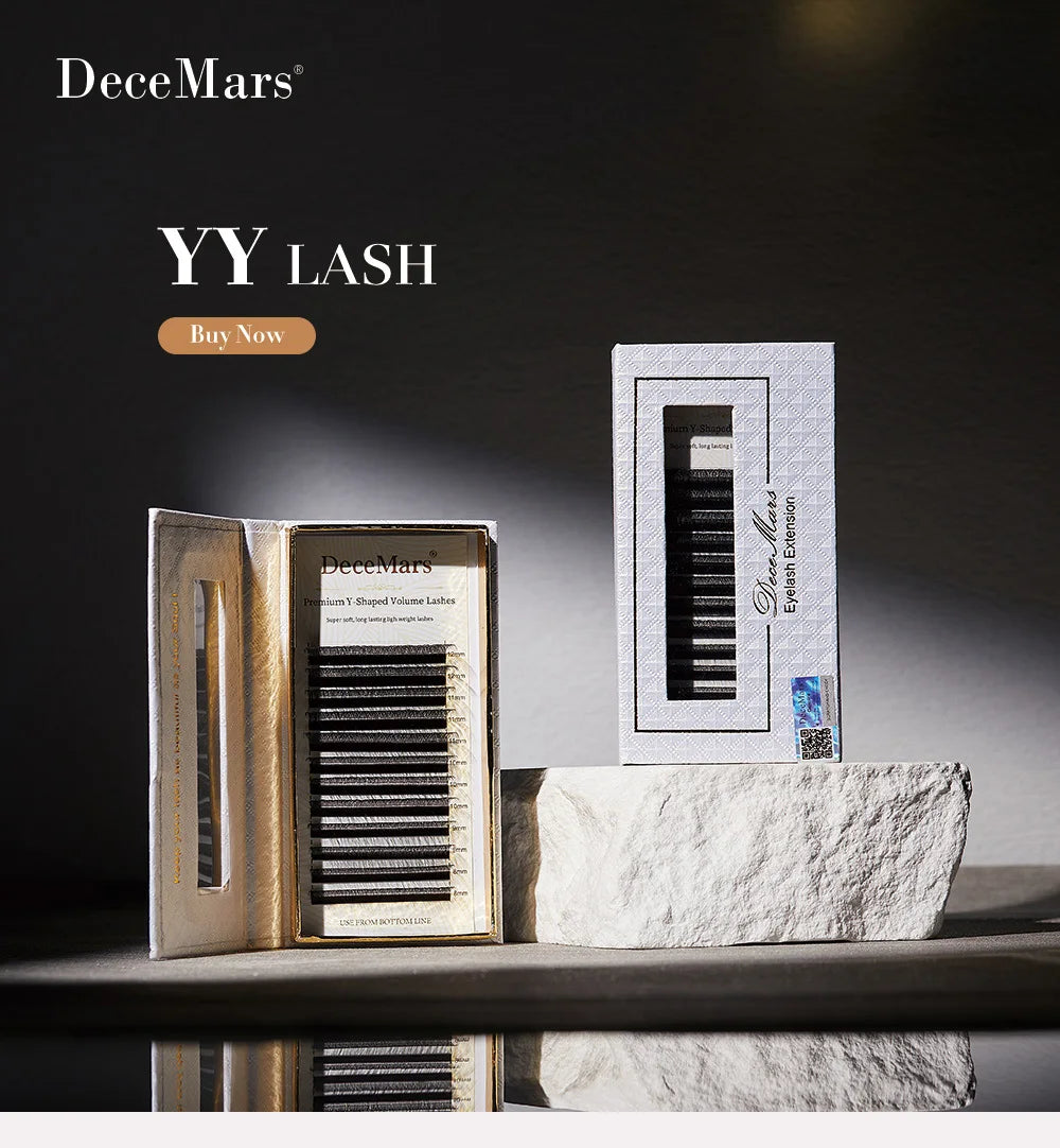 DeceMars YY Eyelash Extension 6mm-18mm Length Black Beauty World Shop
