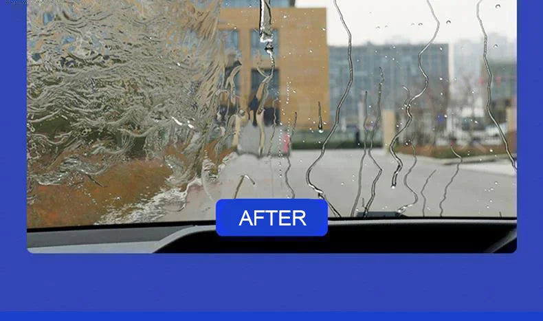 Car Glass Anti-rain Water Spray Repellent Nano Coating Hydrophobic Waterproof Agent Oil Film Removing  Auto Glass Film Agent Beauty World Shop