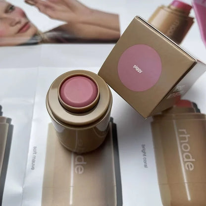 Brand skin Balm Jelly Bean Lip Gloss Spicy Marg Juice Box Pocket Blush Stick Non-fading Waterproof Blusher Moisturizing Lipstick Beauty World Shop