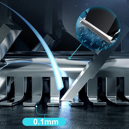 Design of adjustable cutter head with USB charging for electric hair clipper hair and beard trimming Beauty World Shop