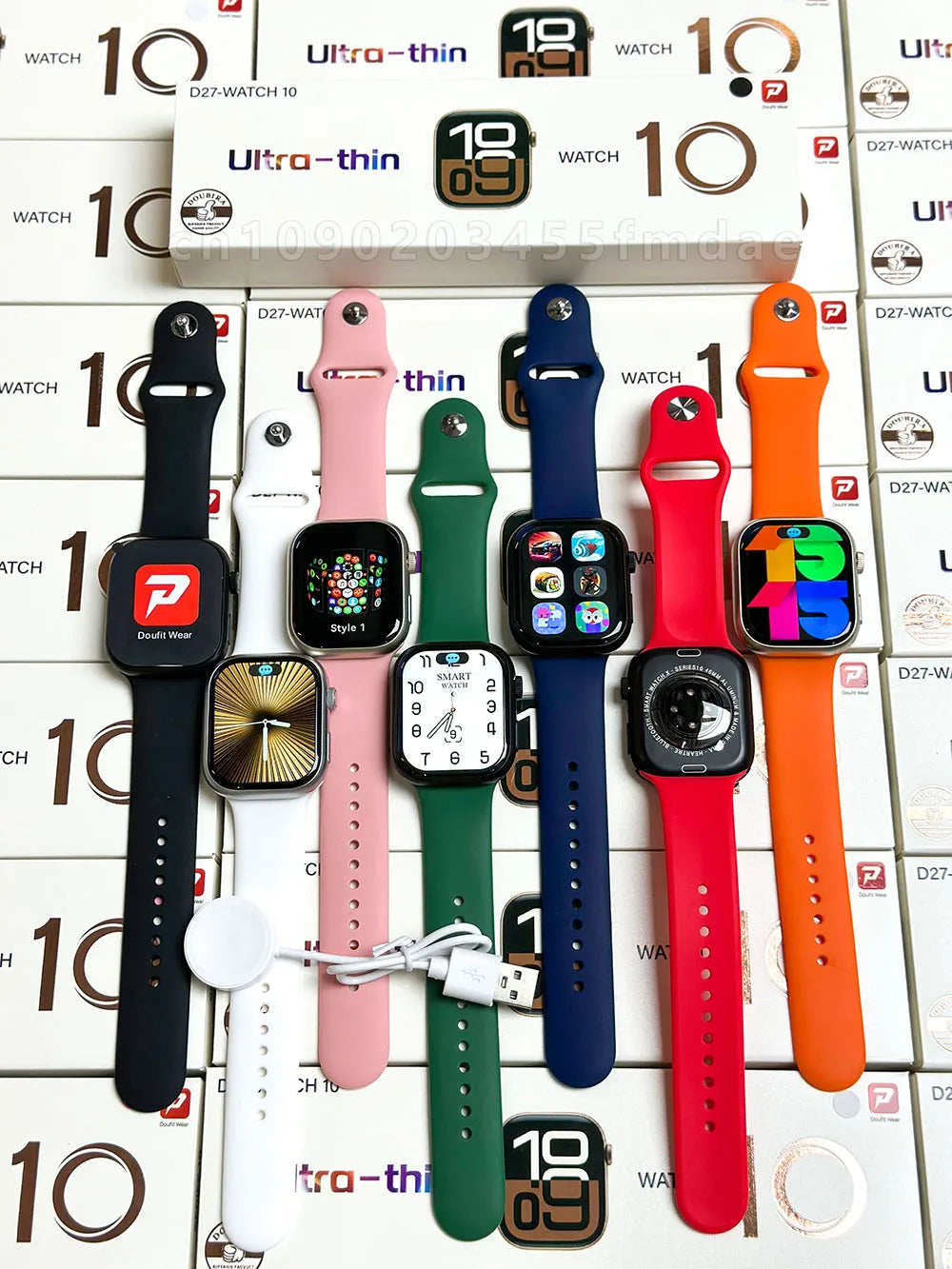 New Watch10 Series GPS Smart Watch Men Always On Display Heart Rate Body Temperature BT Call Women Waterproof Series Smartwatchs Beauty World Shop
