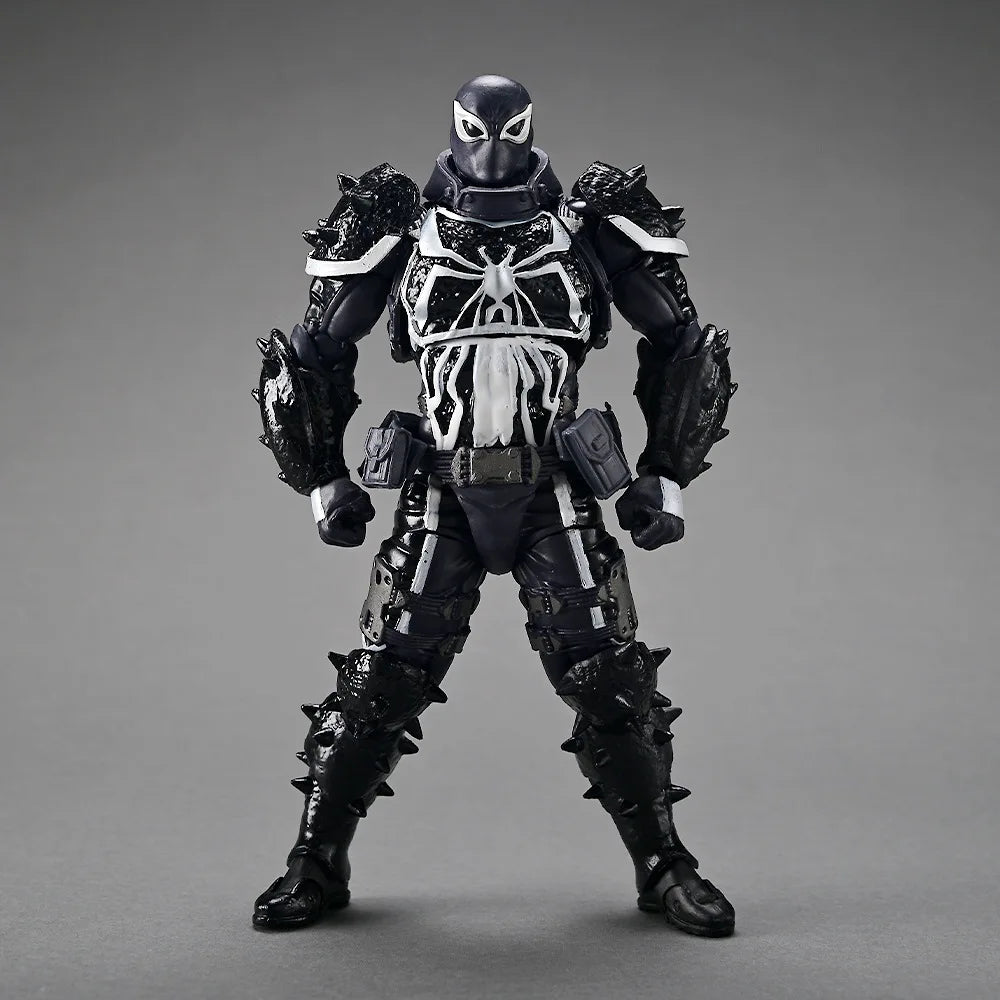 Amazing Yamaguchi Marvel Venom Agent series KO Articulated Action Figure Model Kit Desktop Ornament Collectible statue Toys Gift Beauty World Shop