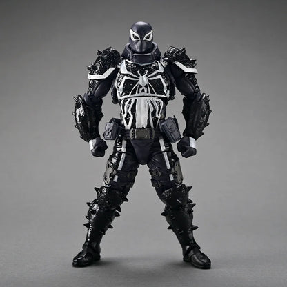 Amazing Yamaguchi Marvel Venom Agent series KO Articulated Action Figure Model Kit Desktop Ornament Collectible statue Toys Gift Beauty World Shop