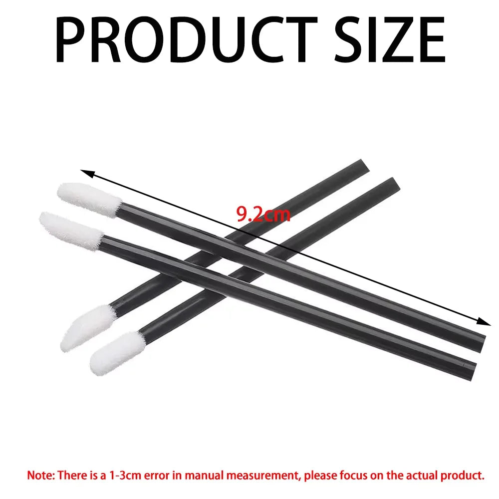 100/200pcs Lip Wands Applicators Eyelashes Brushes Lipstick Brush Mascara Applicator Gloss Wands Eyelash Extension Makeup Tool Beauty World Shop