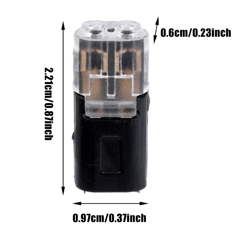 2 Pin Way Plug Waterproof Electrical Connector Car Wire Cable Automotive Electrical Connector Strip Terminal Connection NEW Beauty World Shop