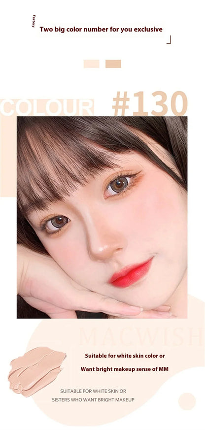High Coverage Concealer Cover Anti Dark Circle Freckle Lasting Waterproof Foundation BB Cream for Face Makeup Base Cosmetics Beauty World Shop