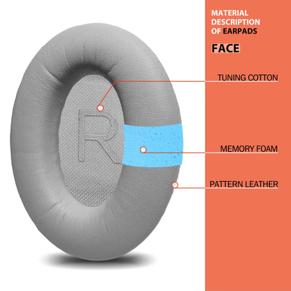 Nullmini Replacement Earpads for Bose QC35 QC35II QC45 Headphones Ear Pads Cushion Earmuffs Sleeve Headband