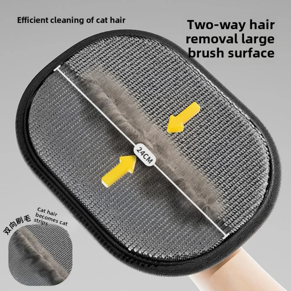 Cat Hair Cleaner Pet Gloves Household Hair Remover Cat Dog Hair Remover Brush Remover Hair Sticking Device Home Hair Scraper Beauty World Shop